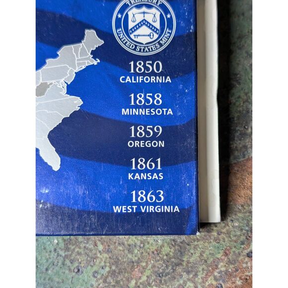 2005 U.S. Mint 50 State Quarters Proof Set – California to West Virginia – COA - Picture 3 of 3